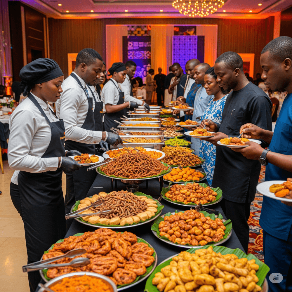Delicious Catering Display